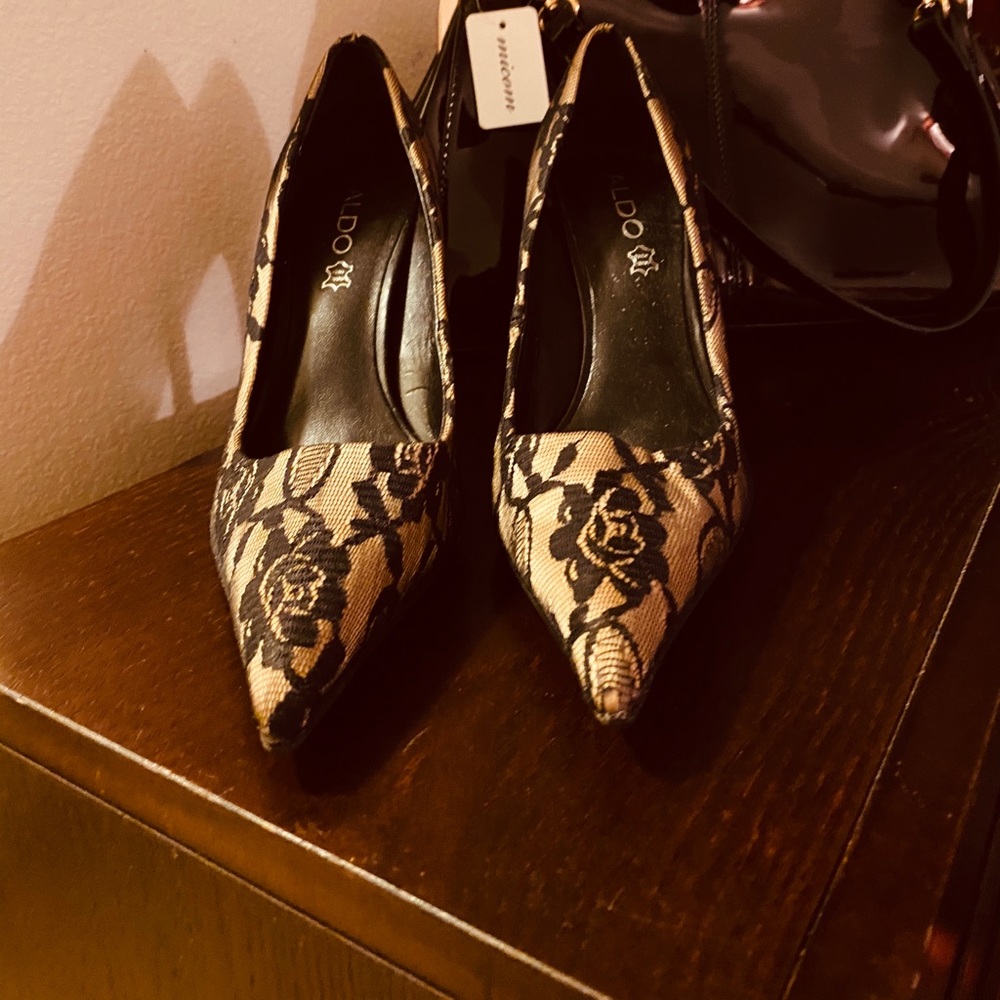 High Heel Lace Shoes